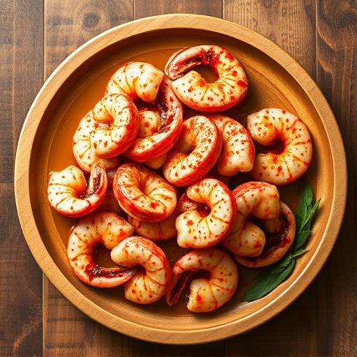 Una tapa de pulpo a la gallega con rodajas de pulpo cocido espolvoreadas con piment&oacute;n y aceite de oliva sobre un plato de madera